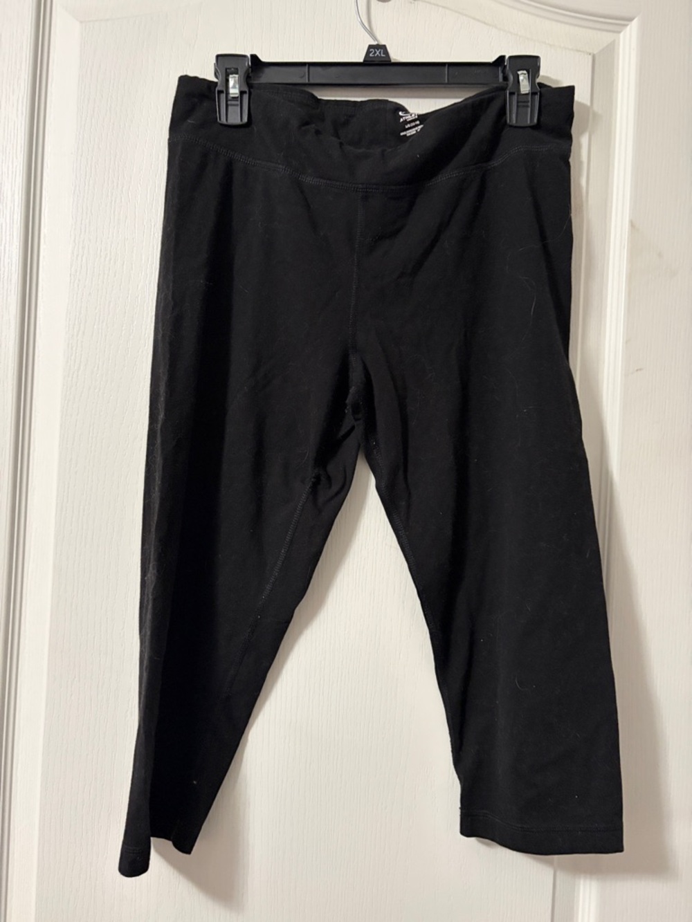 Athletic Works Black Capri Pants